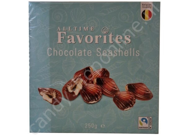 Alltime Favotites Belgian Chocolate Seashells 250 gram