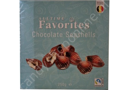 Alltime Favotites Belgian Chocolate Seashells 250 gram