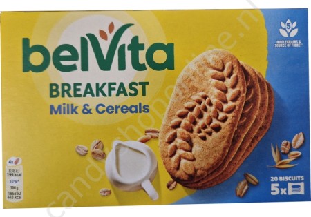 Liga Belvita Breakfast Milk & Cereals 5x4pcs.225gr