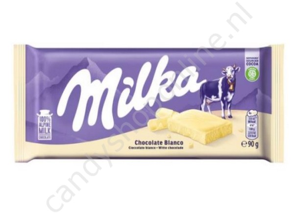Milka Wit 90 gram