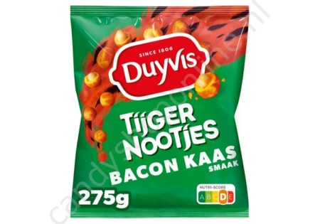 Duyvis Tijgernootjes Bacon Kaas 275gr.