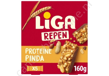Liga Repen Proteïne Pinda 5pcs. 160gr.