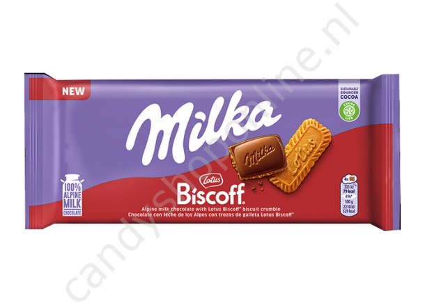 Milka Lotus Biscoff 90 gram