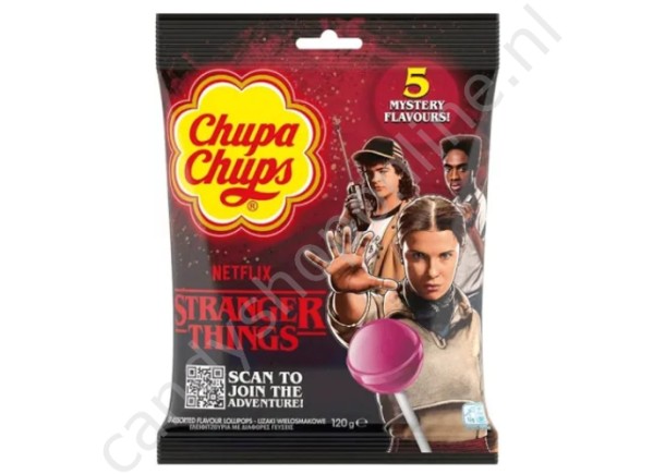 ChupaChups Stranger Things ‘Right Side Up’ 10pcs. 120gr.
