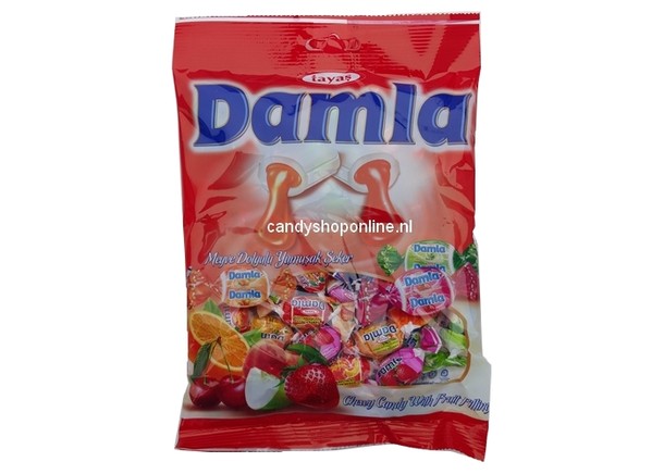 Tayas Damla Gevulde Fruittoffee's 200gr.