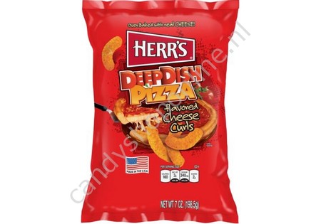 Herr's Deep Dish Pizza Cheese Curls 199gr.