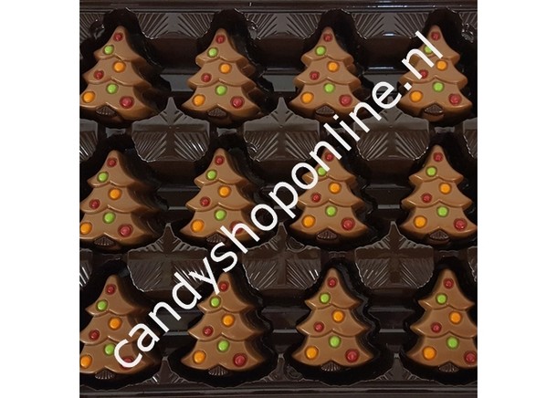 Kerstboom melk Bakje 7 stuks