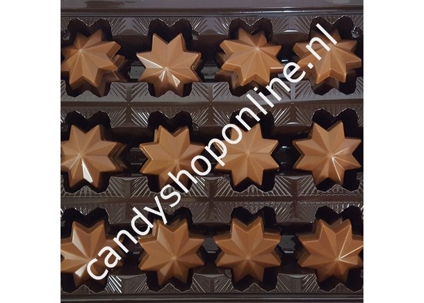 Kerstster melk Bakje 7 stuks