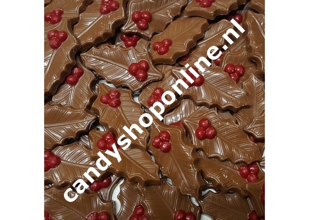 Hulstblaadjes melk Bakje 17 stuks