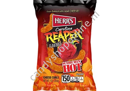 Herr's Carolina Reaper Cheese Curls 28gr.
