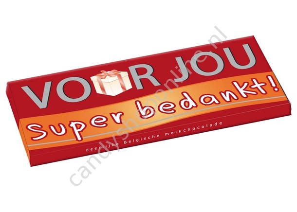 Wensreep Voor Jou Super Bedankt 70gr.