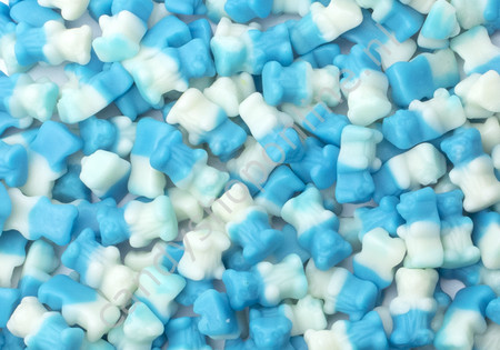 Vanestra Duo Beertjes Blauw/Wit 250gr.
