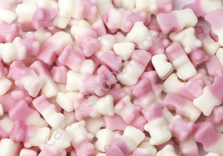 Vanestra Duo Beertjes Roze/Wit 250gr.