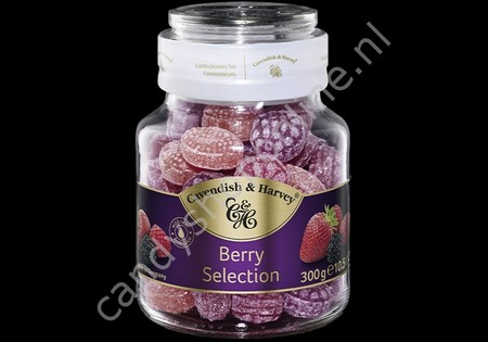 Cavendish & Harvey Berry Selection with real Fruit Juice 300gr.