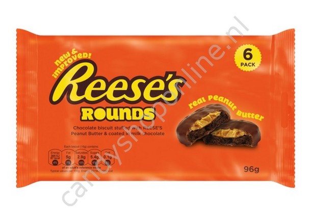 Reese's Peanut Butter Cups 6pck, 96gr.