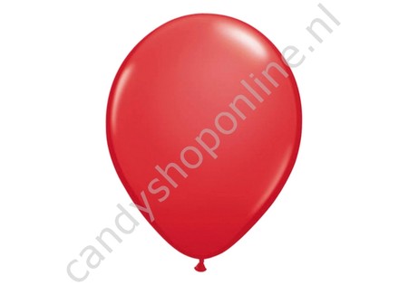 Rode Ballonnen 10 stuks