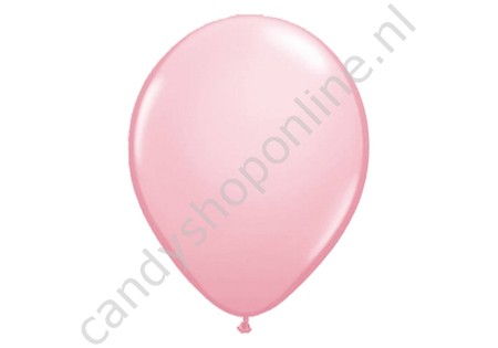 Geboorte Roze Ballonnen 10 stuks