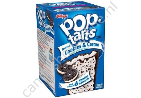 Kellogg's Pop-Tarts Frosted Cookies & Crème 8pcs. 384gr.