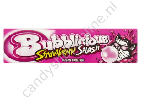 Cadbury Bubblicious Strawberry Splash 38gr.
