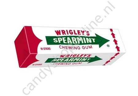 Wrigley's Spearmint Chewing Gum 15pcs.