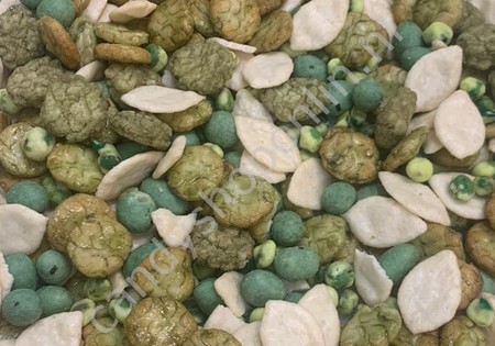Rijstcracker Mix Wasabi 140gr.