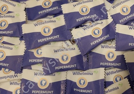 Fortuin Wilhelmina Pepermunt (per stuk verpakt) 200 gram