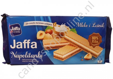 Jaffa Pennywafels vanille/cacao creme 187gr.