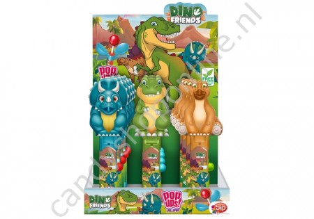 Bip Dino Friends Lolly Pop Up 10 gr.