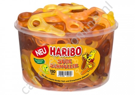 Haribo silo Veggie Süsse Schnuller 1350 gr. 150st.