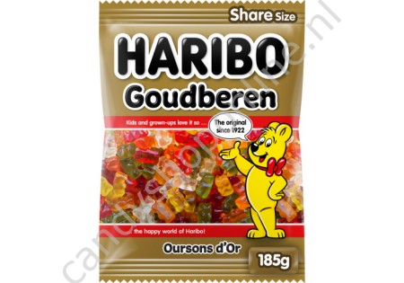 Haribo Goudbeertjes 185 gram