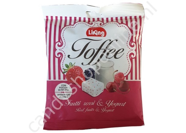 Liking Toffee Red Fruits & Yogurt 150 gram