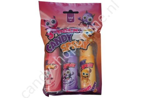 Funlab Candy Spray Fruit Flavoured 3 pcs