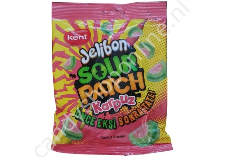 Kent Jelibon Sour Patch Karpuz(watermeloen) 160 gram