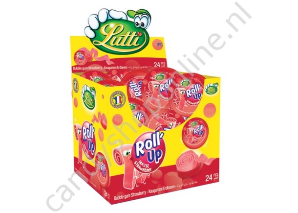 Lutti Roll Up Strawberry