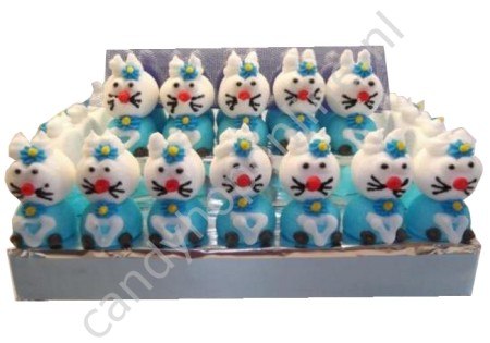 Blauwe Kitty Snoeptaart 30 stuks