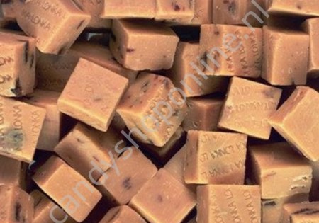 Engelse Fudge Lonka Rum-Rozijnen 250 gram