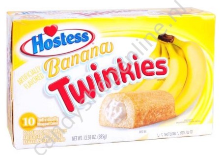 Hostess Twinkies Banana 10pcs, 385gr.