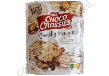 Nestlé Choco Crossies Crunchy Moments à la Tiramisu 140 gram