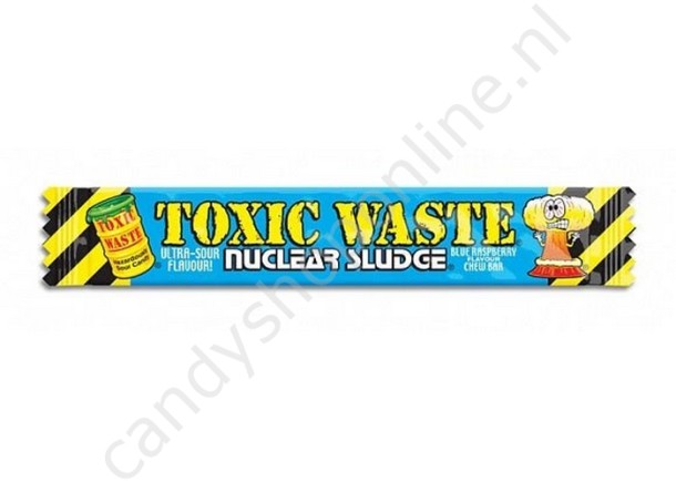 Toxic Waste Sour Blue Raspberry Chew Bar 20 gr.