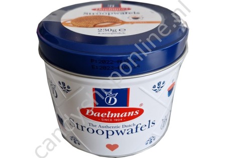 Daelmans Stroopwafels 8st. 230gr. in blik