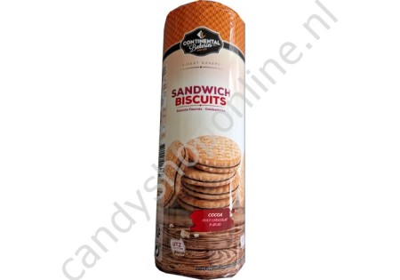 Continental Bakeries Biscuit Fourré cacaovulling 300gr. 