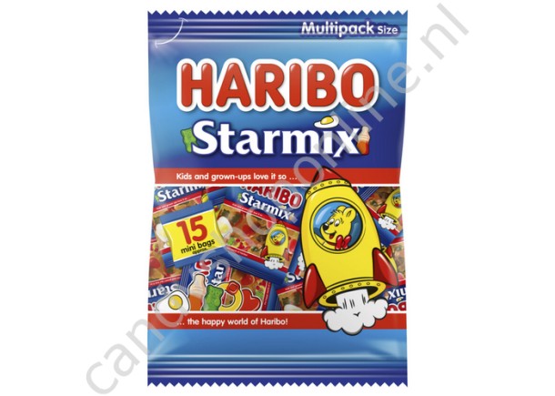 Haribo Starmix Multipack 15 Mini Bags 375gr.