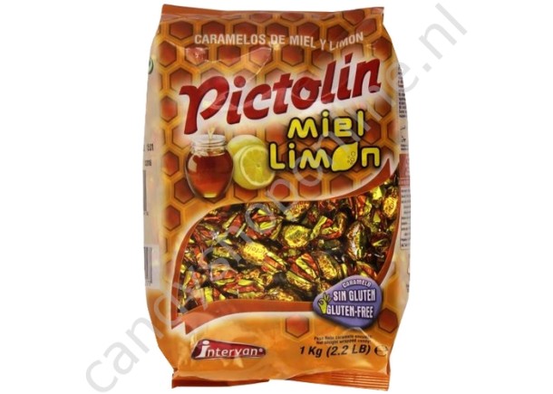 Pictolin Honing/lemon zuurtjes SV 200 gram