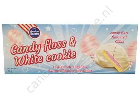 American Bakery Candy Floss & White Cookie 96gr.